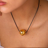 Ball Wax Rope Necklace