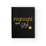 Highlight your Style (Black) - Journal - Ruled Line