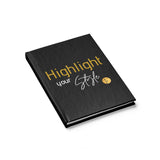 Highlight your Style (Black) - Journal - Ruled Line