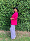 FUSHIA BLAZER