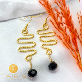 Aretes alambrados TWIST