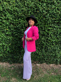 FUSHIA BLAZER