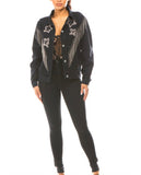 STARS & TASSEL DENIM JACKET