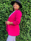 FUSHIA BLAZER