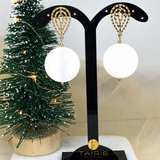 Aretes - SHELL CIRCLE