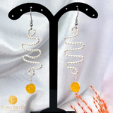 Aretes alambrados TWIST