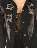 STARS & TASSEL DENIM JACKET