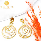 Aretes alambrados (twist)- SWIRL