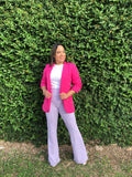 FUSHIA BLAZER