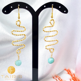 Aretes alambrados TWIST