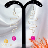 Aretes alambrados TWIST
