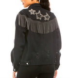 STARS & TASSEL DENIM JACKET