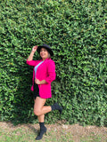 FUSHIA BLAZER