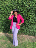 FUSHIA BLAZER