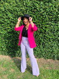 FUSHIA BLAZER