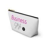 Business Style - Accessory Pouch w T-bottom