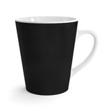 Tropical & Chic (black) - Latte mug