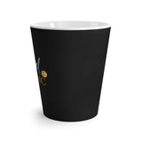 Tropical & Chic (black) - Latte mug