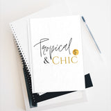 Tropical & Chic - Journal - Ruled Line