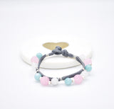 Pulsera alambrada - COTTON CANDY