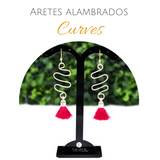 Aretes alambrados - CURVES