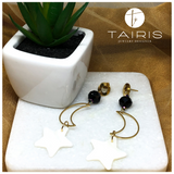 Aretes - MOON & STAR