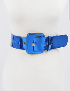 METALLIC BELT (Blue)