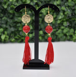 Aretes - LADY IN RED