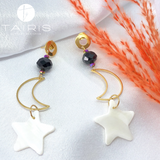 Aretes - MOON & STAR