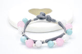 Pulsera alambrada - COTTON CANDY