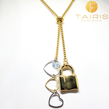 Cadena ajustable - LOCK & HEARTS