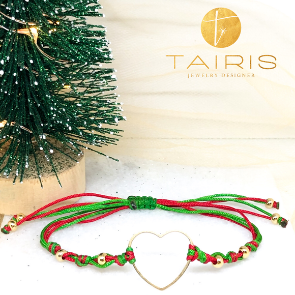 Pulsera ajustable - I LOVE XMAS