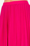 CLASSIC PLEATED MIDI SKIRT